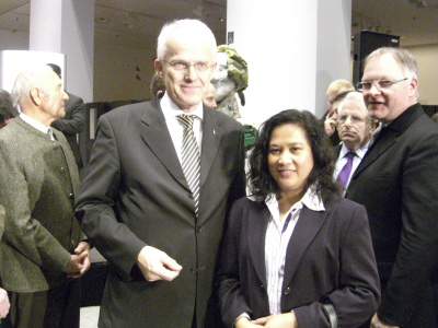 Neujahrsempfang 2010 bei J&uuml;rgen R&uuml;ttgers in Bonn