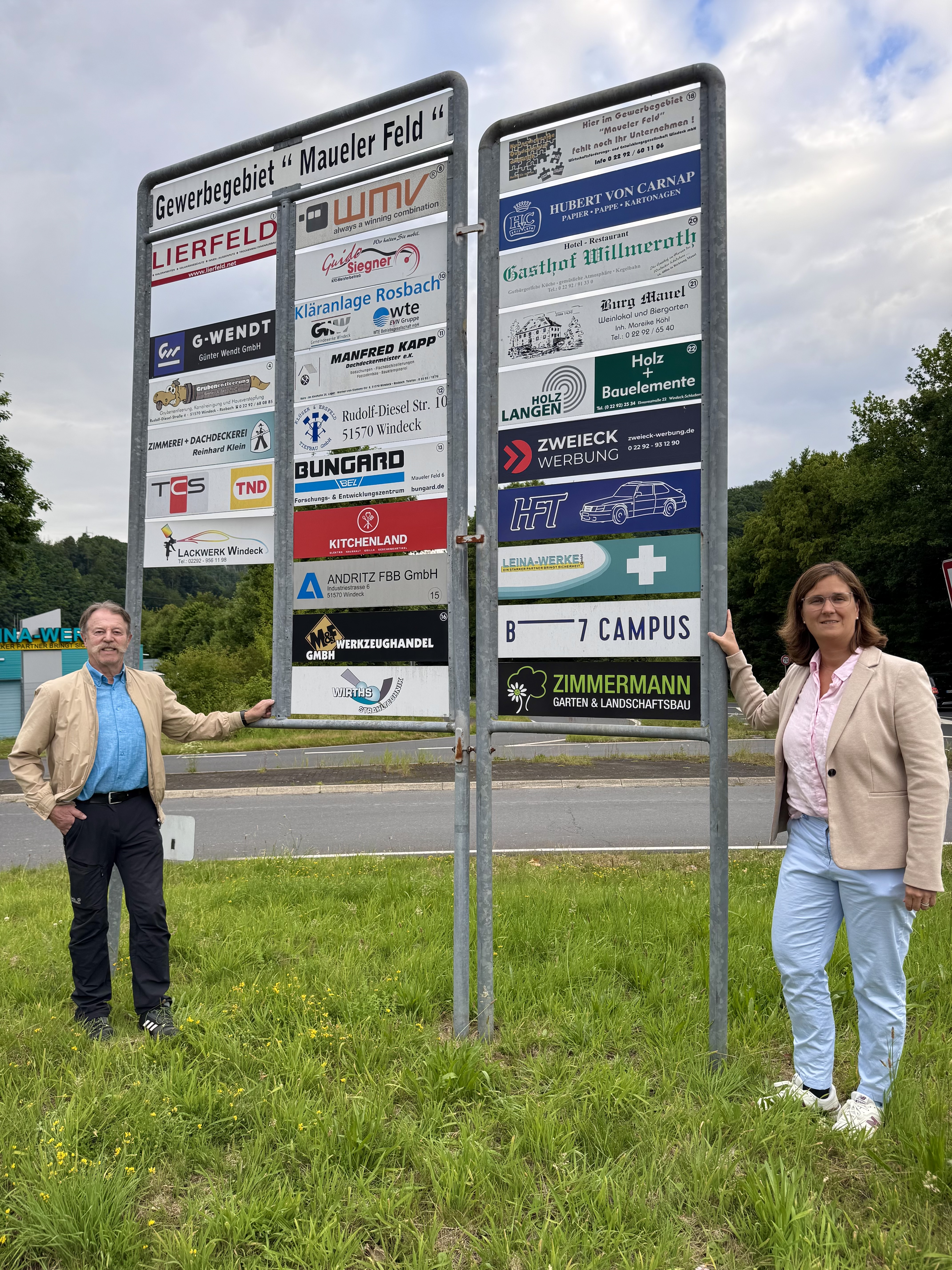Uwe Frhling und Evelyn Hller