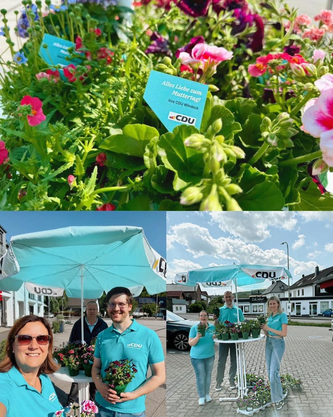Blumen f�r Zusammenhalt und Wertsch�tzung.

